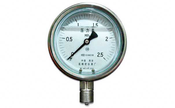 耐振不銹鋼壓力表